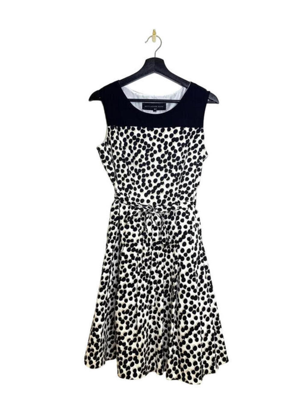 Betty Jackson Black Polka Dot Dress
